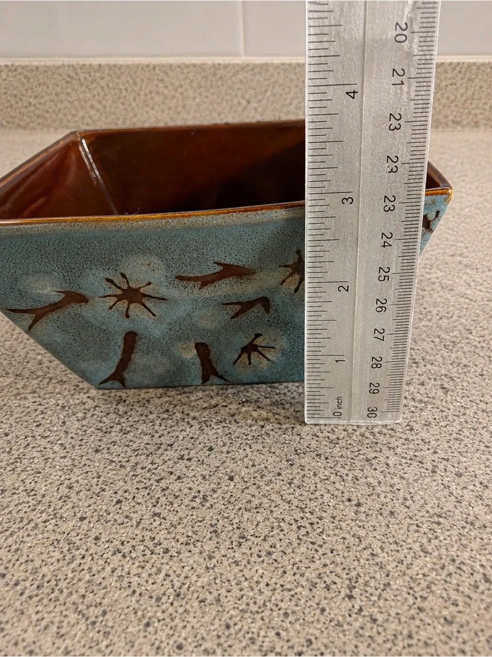Set of 2 Pier 1 “Tranquil” Stoneware Bowls